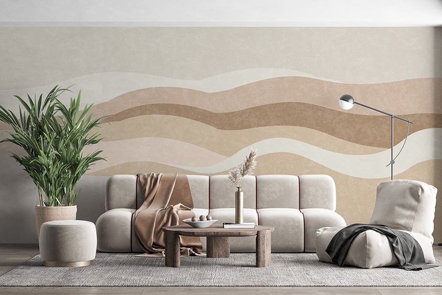 Abstract Landscape all beige
