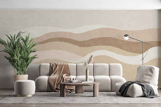 Abstract Landscape all beige